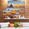 Designart - Beautiful Sunrise by Beach in Tathra - Seashore Canvas Art Print
